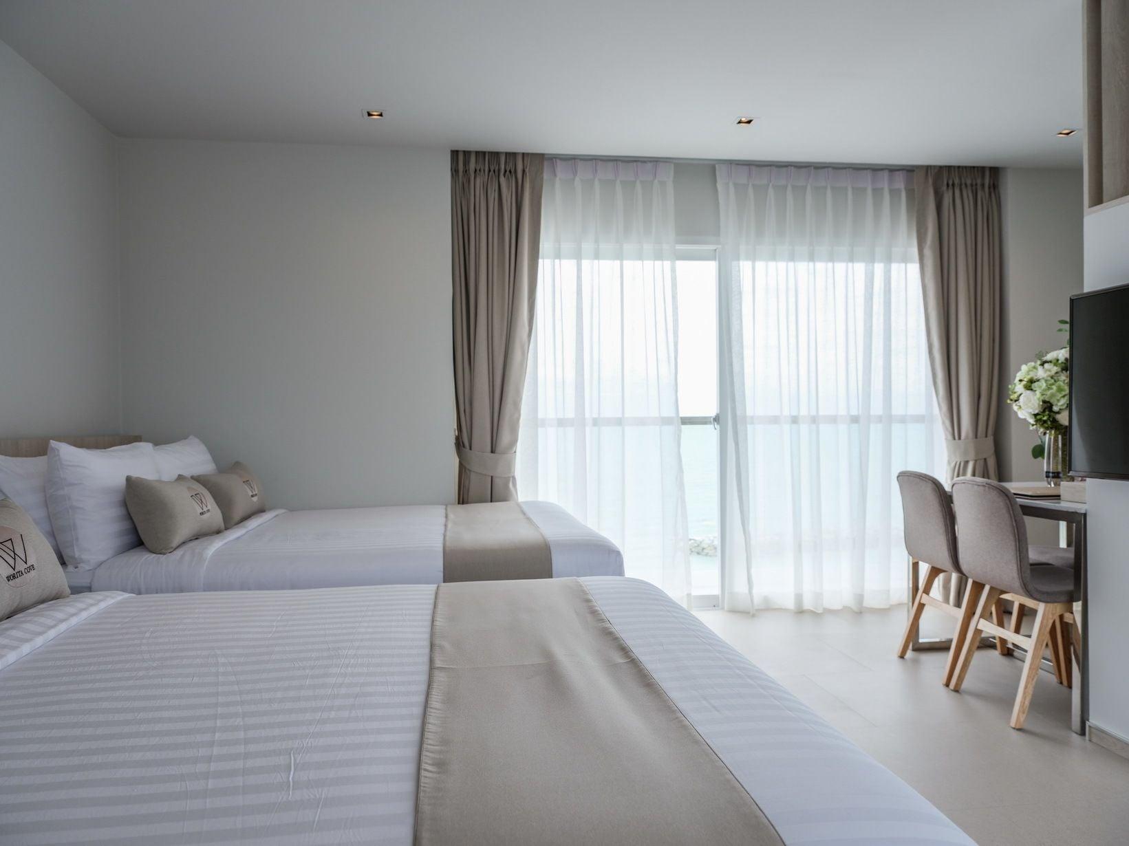 Worita Cove Hotel Praia de Jomtien Exterior foto