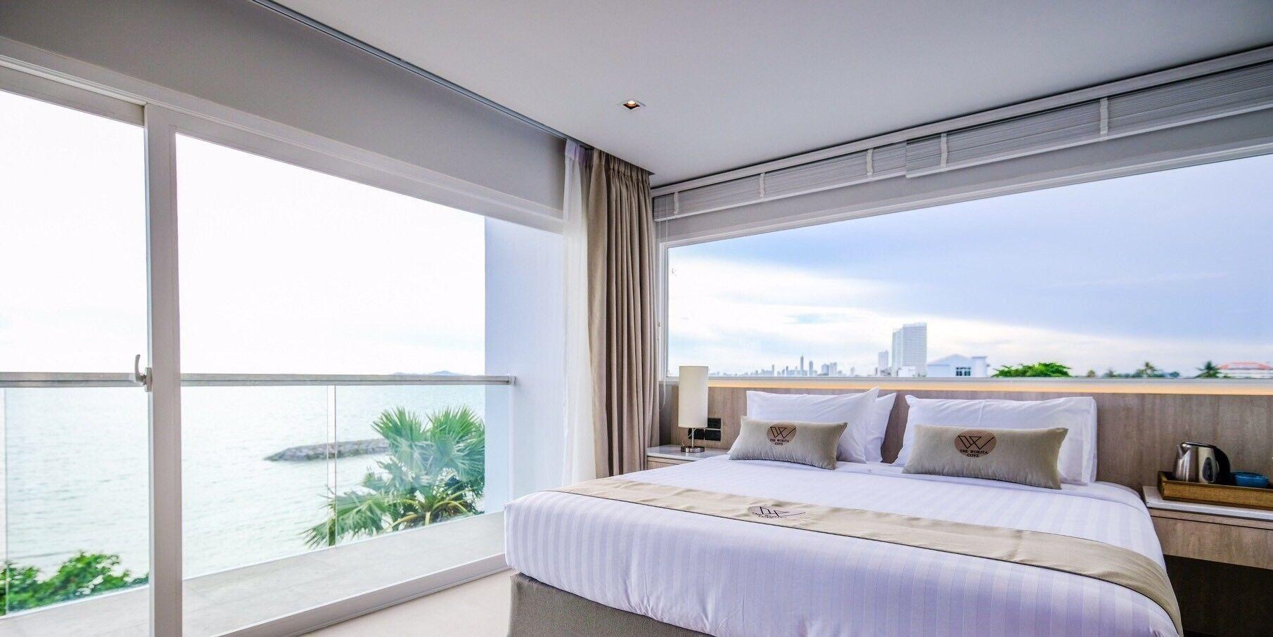 Worita Cove Hotel Praia de Jomtien Exterior foto